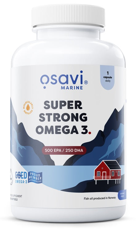 Super Strong Omega 3, 500 EPA / 250 DHA - 180 softgels